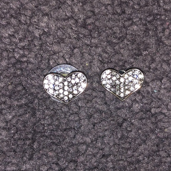 Maurices Jewelry - Jewelry: Faux Diamond Heart Stud Earrings